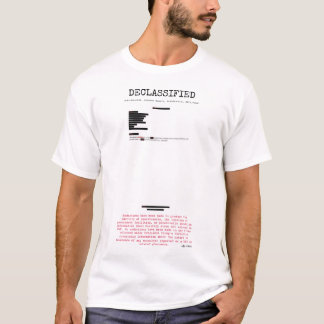 UFO - Declassified DOW-UAP-D006, Mission Report, T-shirt