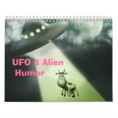 UFO- en Alien Humor-agenda Kalender (Hoes)