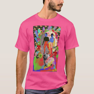 UFO en hond T-shirt
