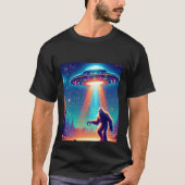 UFO en Sasquatch T-shirt (Voorkant)