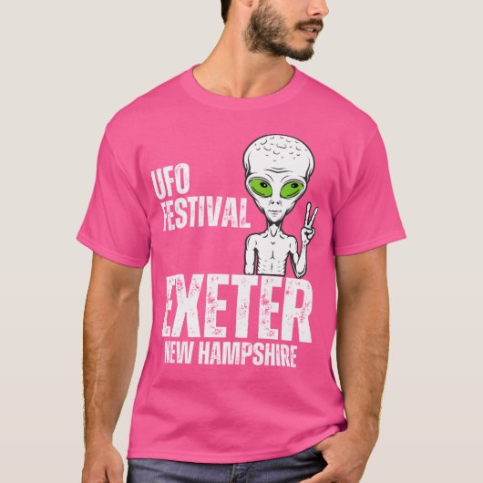 UFO Festival - Exeter, New Hampshire T-shirt (Voorkant)