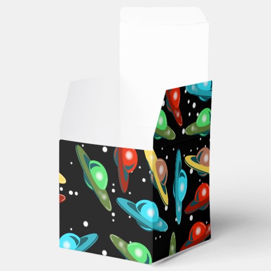 UFO FLYING SAUCER SCFI van Jetpackcorps Bedankdoosjes (Geopend)