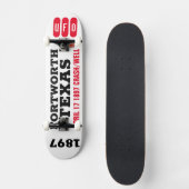 UFO Fort Worth Texas Crash Skateboard (Recto)