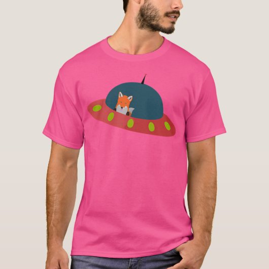 Ufo Fox T-shirt (Voorkant)