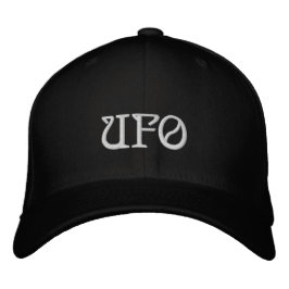 UFO Geborduurde Hoed Pet