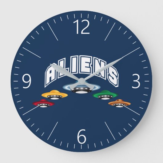 UFO GROTE KLOK (Voorkant)