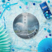 UFO Hitchhiker aangepast monogram bord (Feest)