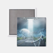 UFO Hitchhiker magnet Magneet (Voorkant / Achterkant)