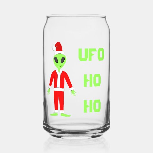UFO Ho Ho Père alien de Noël (Recto)