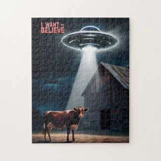 UFO "Ik wil geloven" Puzzel - Alien Jigsaw