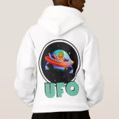 UFO in de ruimte (Achterkant)