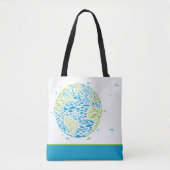 UFO-invasie in de wereld, buitenaardse wezens, rui Draagtas (Voorkant)