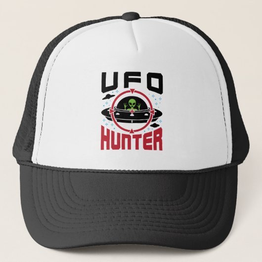 UFO-jager Trucker Pet (Voorkant)