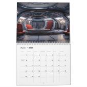 UFO-kalender met ej-goud Kalender (Mar 2026)