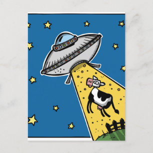 UFO-KOE ONTVOERING Briefkaart