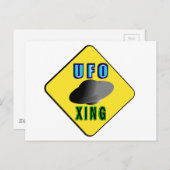UFO-kruisingen Briefkaart (Voorkant / Achterkant)