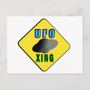 UFO-kruisingen Briefkaart
