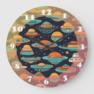 UFO kunst Grote Klok