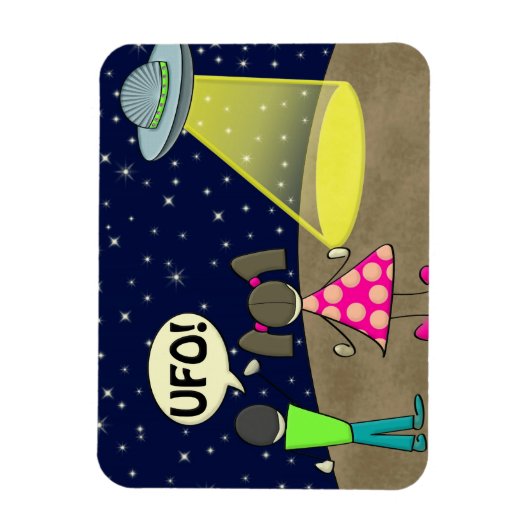UFO MAGNEET (Verticaal)