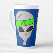 UFO-mok Latte Mok (Linkerhoek)