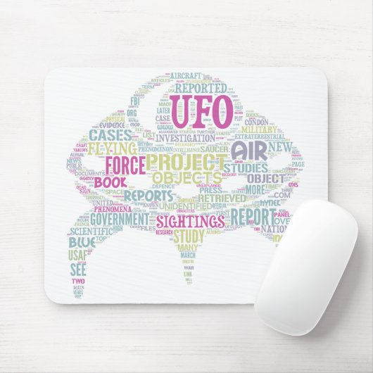 UFO mousepad Muismat (Met muis)