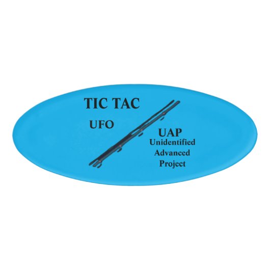 UFO NAAMBADGE (Voorkant)