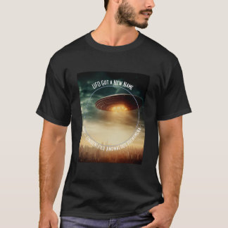 UFO Nieuwe Naam UAP Niet-geïdentificeerde Anomalis T-shirt