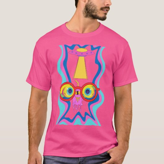 Ufo-ogen T-shirt (Voorkant)