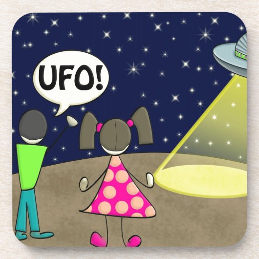 UFO ONDERZETTER (Voorkant)
