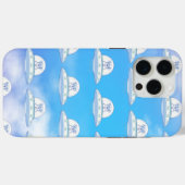 UFO PETS Case-Mate iPhone CASE (Achterkant (horizontaal))