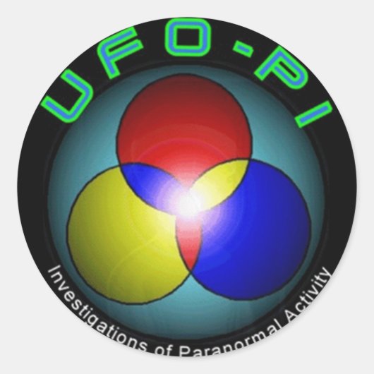 UFO-PI Triad Logo Sticker (Voorkant)