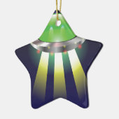 UFO-pictogram Keramisch Ornament (Links)