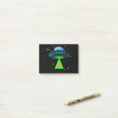 UFO Pizza oppup Post-it® Notes (Op bureau)