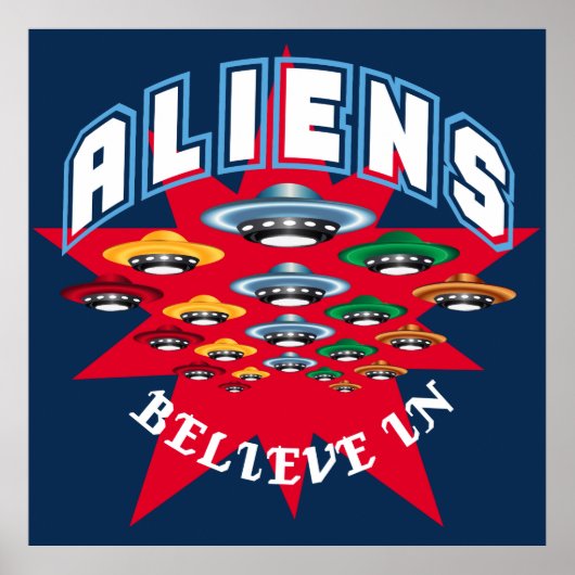 UFO POSTER (Voorkant)