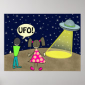 ufo poster (Voorkant)
