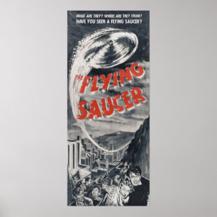 UFO-poster - Heb je een vliegende schok gezien? Poster