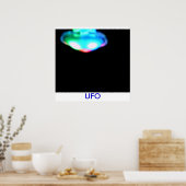 UFO-Poster Poster (Keuken)