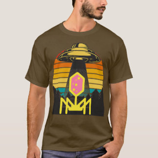 UFO RETRO  SUNSET PHAGE Micro T-shirt