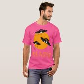 UFO - Rijd sneller T-shirt (Voorkant volledig)