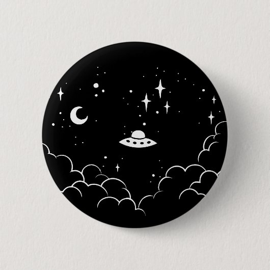 Ufo Ronde Button 5,7 Cm (Voorkant)