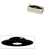 UFO RUBBERSTEMPEL (Gestempeld)
