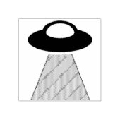UFO 	RUBBERSTEMPEL (Afrduk)