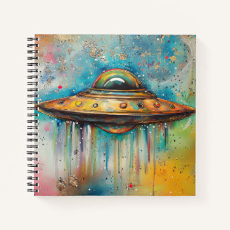 UFO-ruimteschip Notitieboek