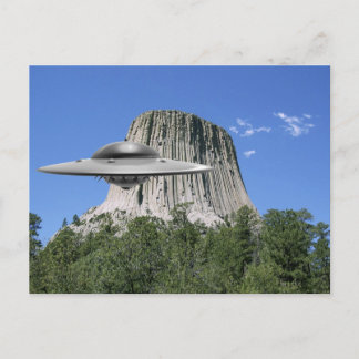 UFO Salamander in Devils Tower Briefkaart