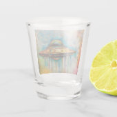 UFO SHOT GLAS (Achterkant)