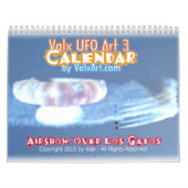 UFO-show over Los Gatos Kalender (Hoes)