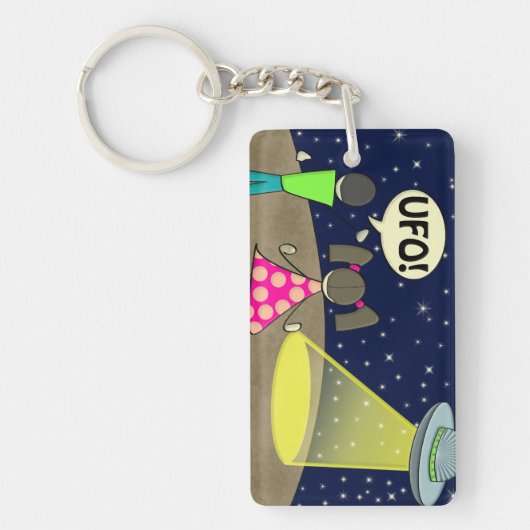 UFO SLEUTELHANGER (Voorkant)