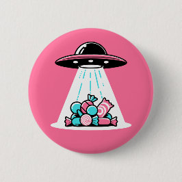 UFO-Snoep Ronde Button 5,7 Cm