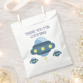 UFO Space Birthday party  Bedankzakje (Geknipt)