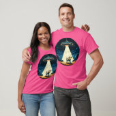 UFO straalt een Koe uit voor Alien Adventures for T-shirt (Unisex)